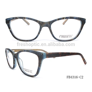 FB4316 Prescription acetate material glasses frames manufacturer china wholesale glasses