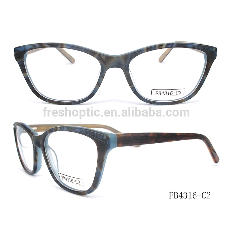 FB4316 Prescription acetate material glasses frames manufacturer china wholesale glasses