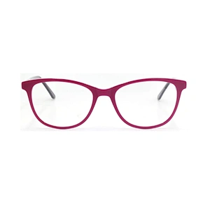 F1706 Fashion cat eye shape acetate material with metal colorful temple in China wholesale optical frames Ready stocks