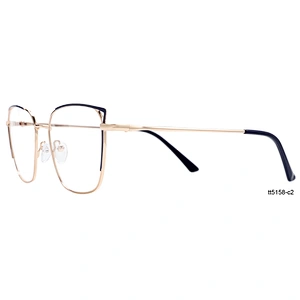 fashion women red cat fresh glasses metal optical frames manufacture