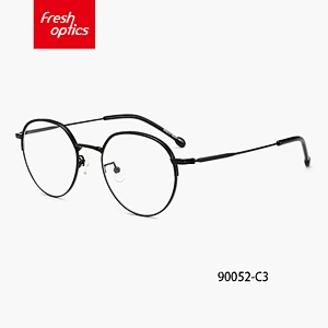 HH90052 Professional manufacture cheap gentleman eyeglasses frames round