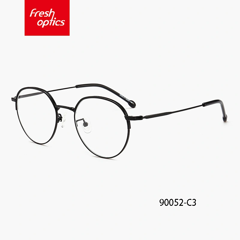 HH90052 Professional manufacture cheap gentleman eyeglasses frames round