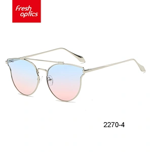 GD2270 Wholesale customized promotional adult sunglasses kiss eyewear retro