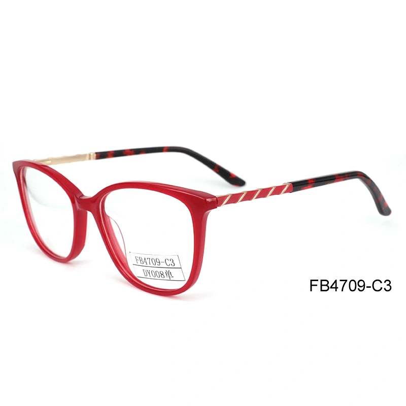 FB4709 High quality acetate optical frame custom promotional optical glasses acetate