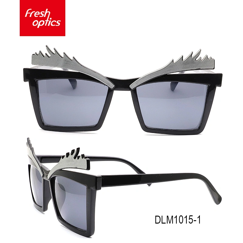 DLM1015 New style trendy style eyes plastic colorful sunglasses display sunglasses