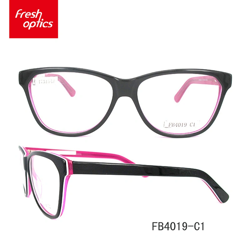 FB4019 Popular lovely kids children acetate optical frames