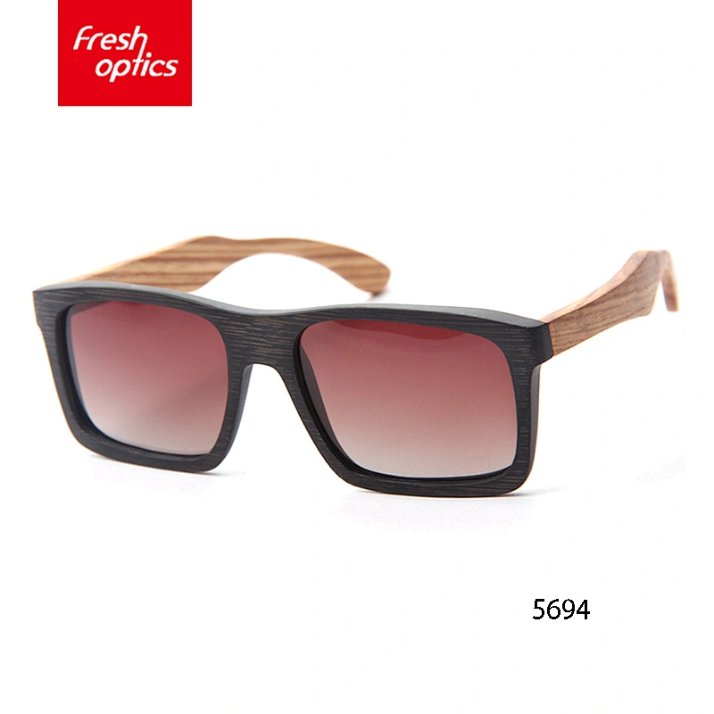 JK5694 Multifunction polarized glasses bamboo wood sunglasses