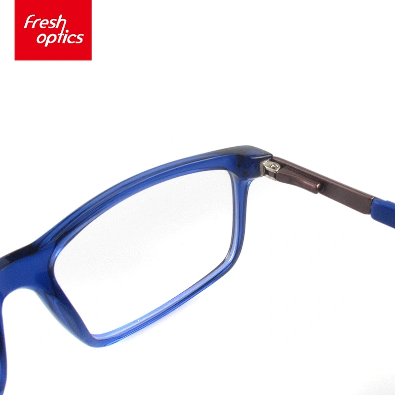FB3882 Latest Acetate Eye Glasses Frame With High - Grade Temple