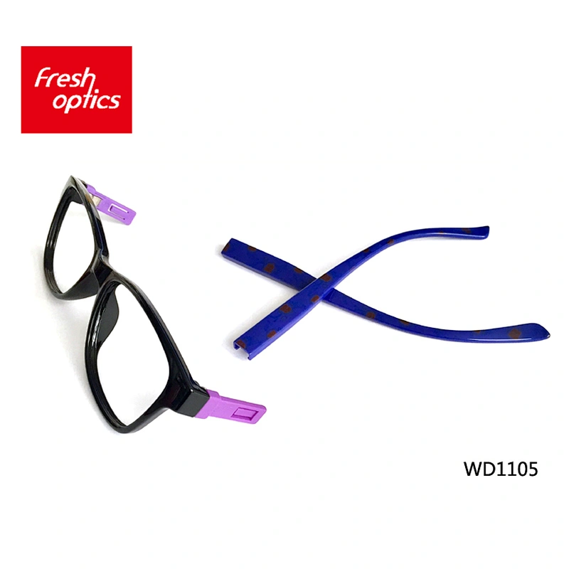 Wholesale interchangeable temple TR90 eyeglasses eyewear changeable frames