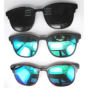 FT0136 2018 fashion clip on sunglasses mix metal and tr90 frame high quality china wholesale