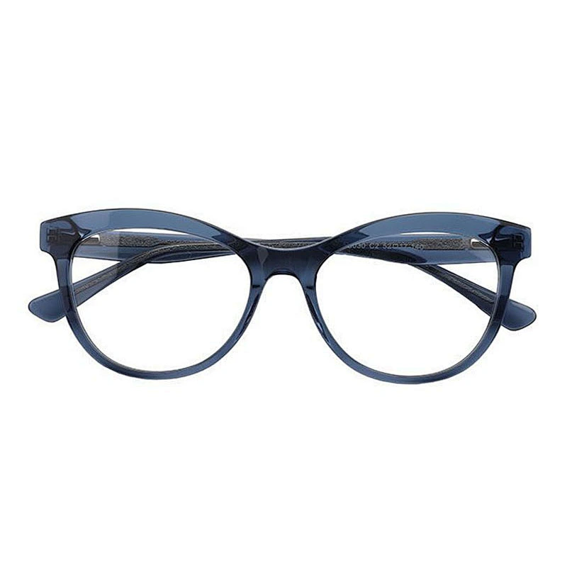 LG030 2019 hot sale fashion acetate frame metal temple optical frame wholesale price Ready goods