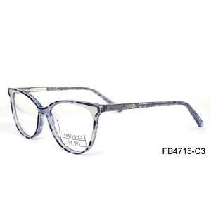 FB4715 Acetate Cheap prescription glasses full rim fashion eyewear eyeglasses frame
