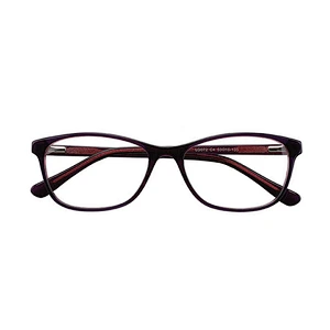 LG072 Wholesale Wood Grain Design Acetate Eyewear Frames For Unisex Ready goods