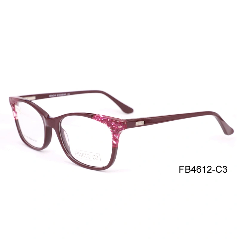 FB4612 High quality acetate optical frame full rim acetate material frame