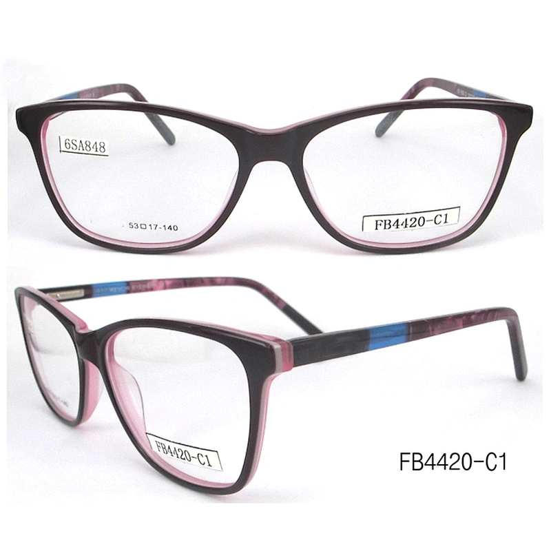 FB4420 Wholesale cheap price eyewear optical acetate frame for women in bulk