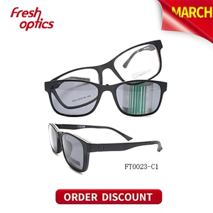 FT0023 Polarized Sunglasses Spring, Mirrored Clip On Sunglasses
