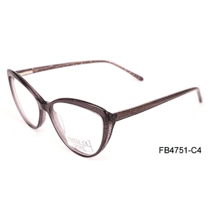 FB4751 Acetate frame optical eyeglass stocks low price eyewear ready goods