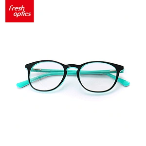 FB3756 Colorful Branded Acetate Round Eyewear Optical Glasses