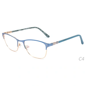 full-rim prescription metal optical glasses frame ready stock