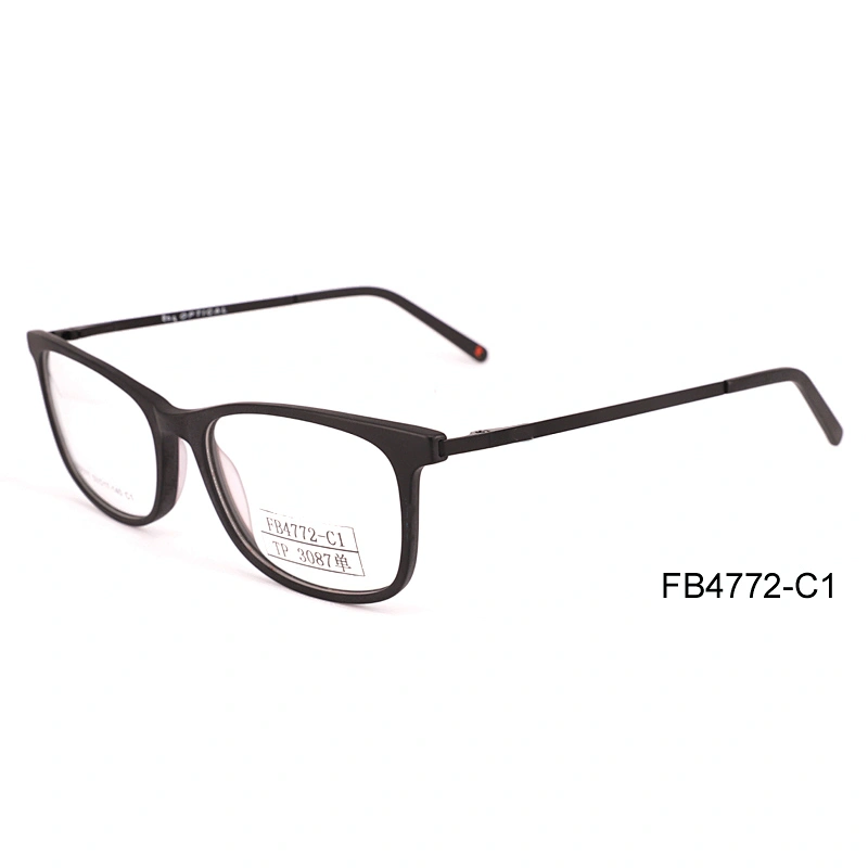 FB4772 Silmo hot sell fashionable lamination acetate optical frame in Wenzhou wholesale