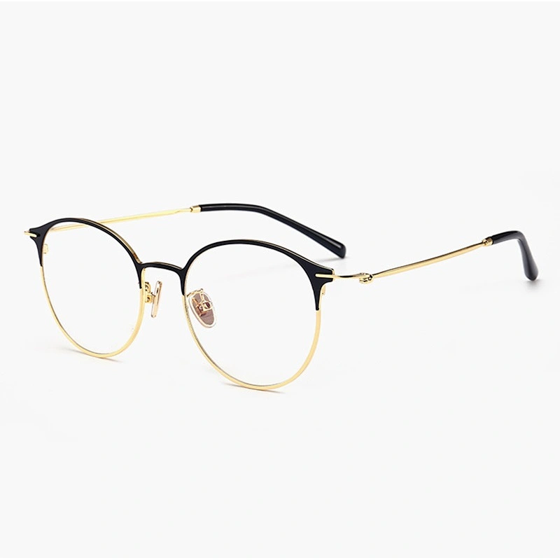 HH10023 Famous brands glasses frame stock optical metal frames