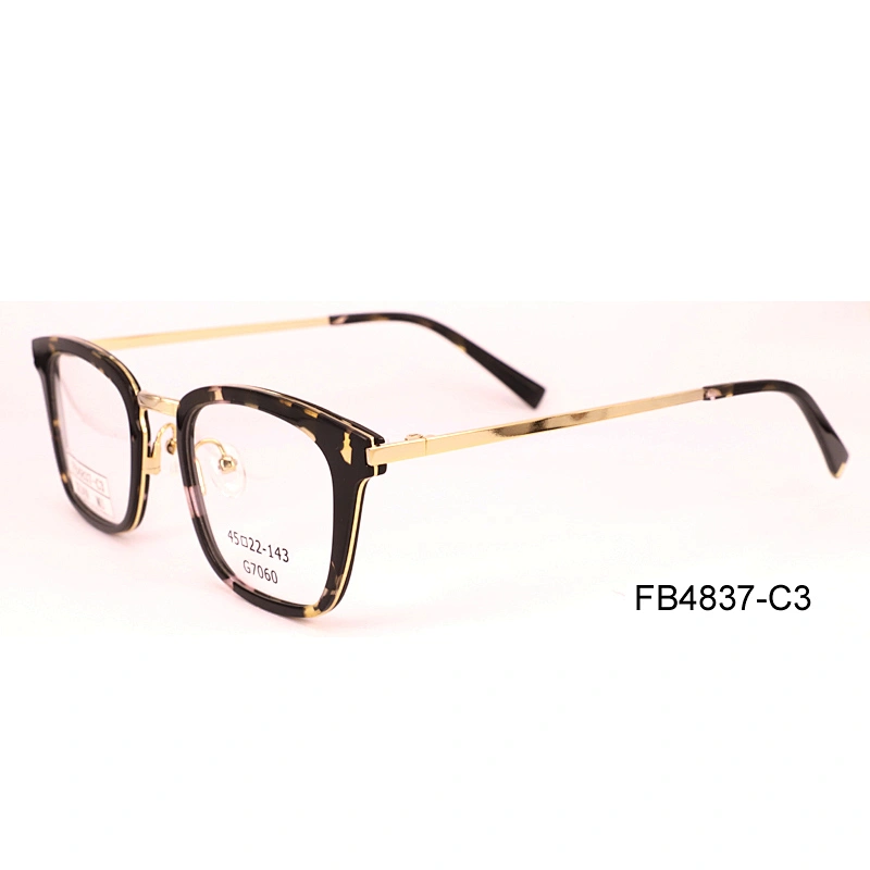 FB4837 high fashion eyeglass acetate frame optical frames wholesale in China