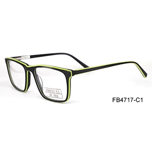 FB4717 fashion design stylish eyewear acetate optical frame 2018 in china wholesale