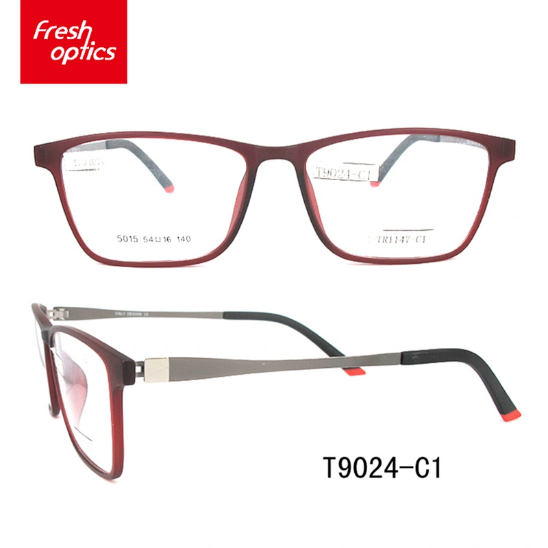 T9024 High quality decorated glasses spectacle frame for sale