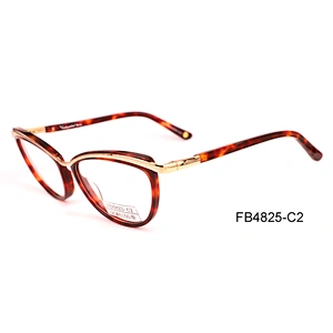 FB4825 China factory new fashion acetate shenzhen optical frames acetate frames luxury