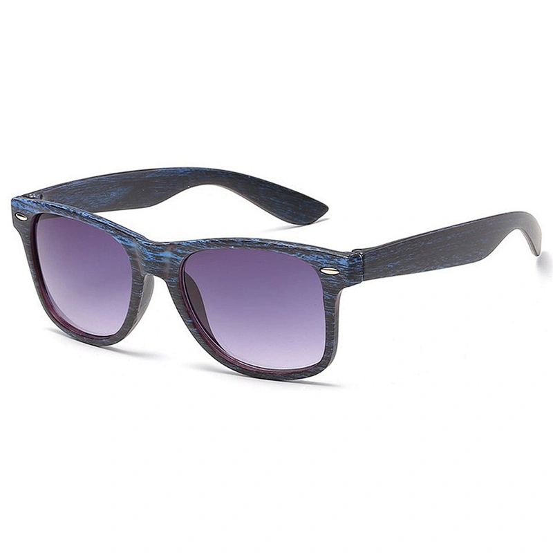 Fashion Sun glasses Style and PC Frame Material sunglasses wood grain sun glasses