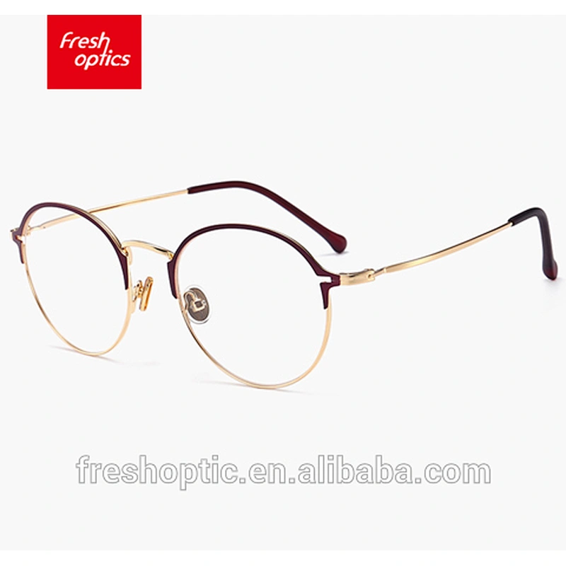 1662 High quality glasses eyewear optical frames ready metal frames