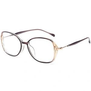 Ready stock spectacle style thin temple eyewear TR90 plastic eyeglass optical frames