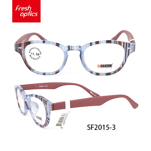 SF2015 Wholesale fashionable tr90 0.75 reading glasses newest eyeglass frames, round shape reading glasses