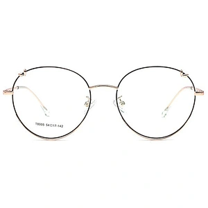 fashion hot sale stainless steel vintage optical eyeglasses for women