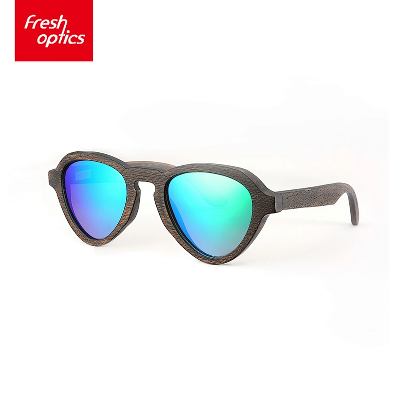 6W010 Polarized Wooden Brand Sunglass,Designer Sunglass