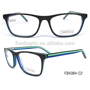 FB4384 spectacles glasses acetate frames optical eyeglasses cheap price in China