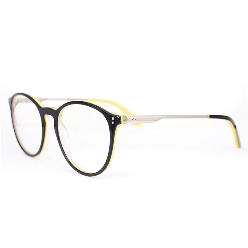 FB5507 Round spectacle frames high quality spectical frame acetate material eye frame