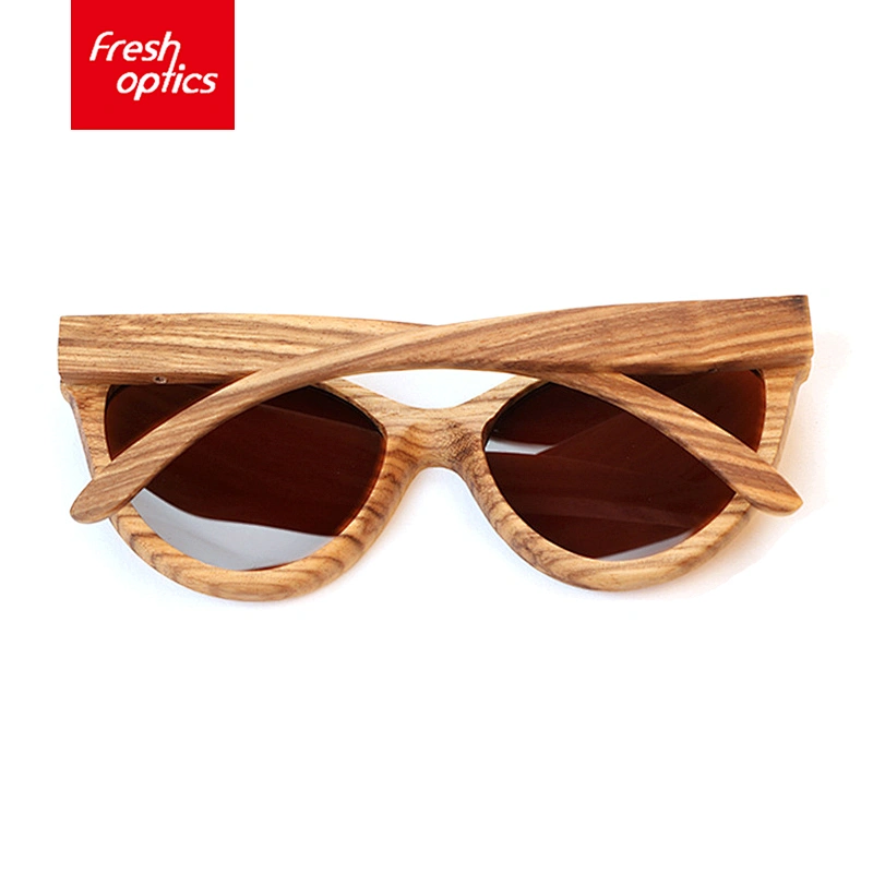 JK56145 Cheap price kids bamboo sunglasses wood eyewear