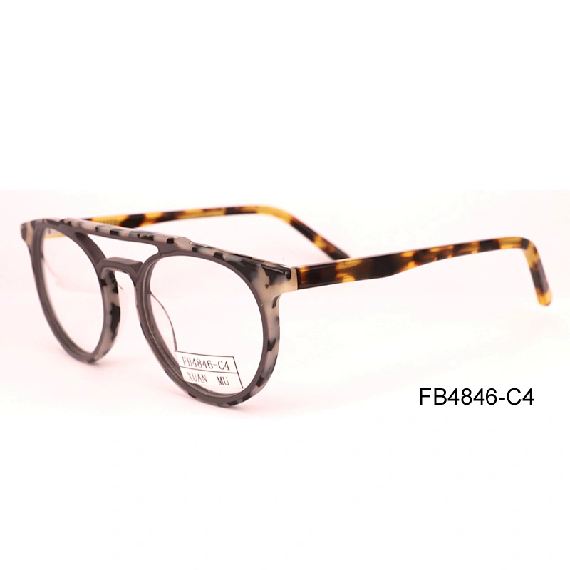 FB4846 Wholesales reading glasses acetate material optic eyeglasses frame