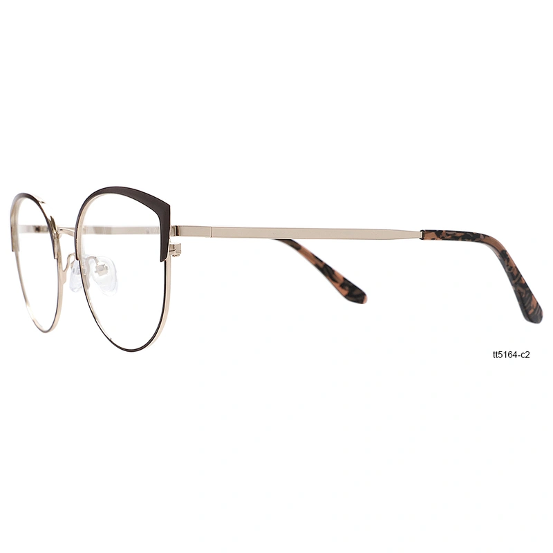 New designer women cat eye slim spectacles optical frames glasses