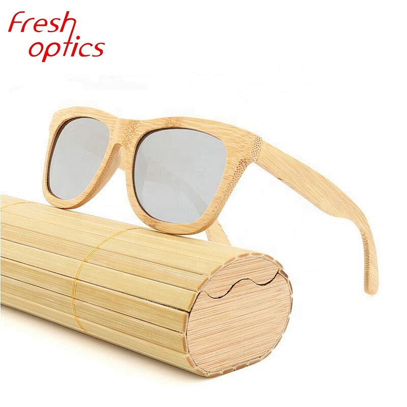 YZ03 Fashion Bamboo Wood glasses With polarized lens  nature wood sunglasses
