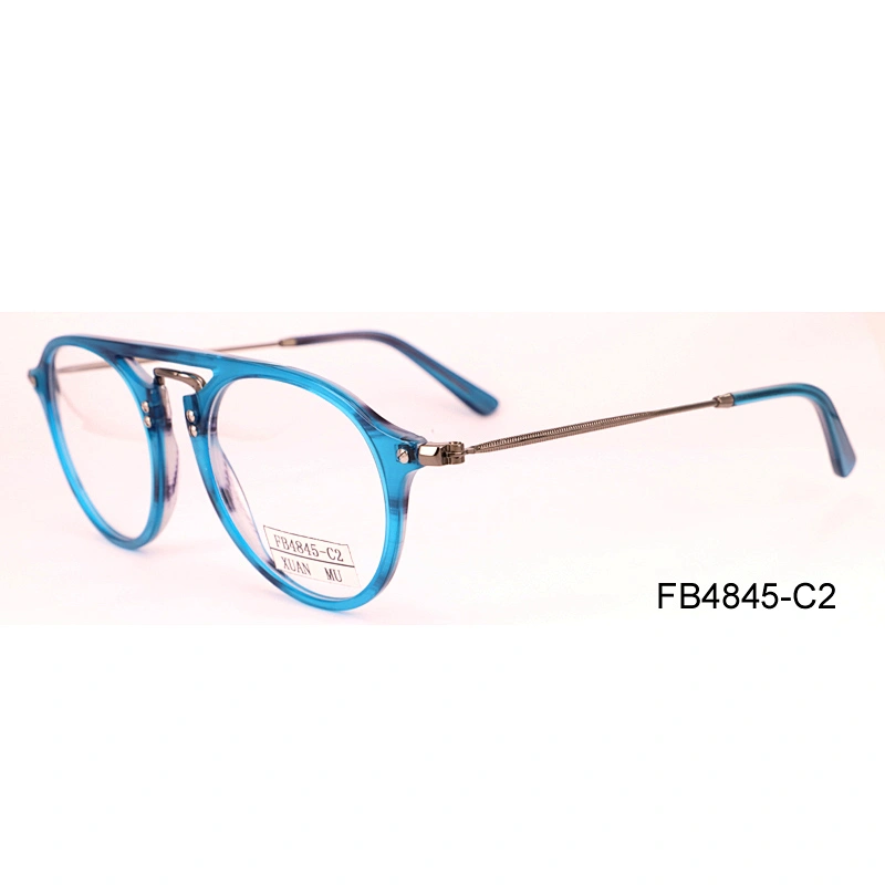 FB4845 Acetate eyeglass frames wholesale reading glasses eye glasses optical frame manufacturer