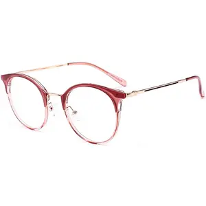 OEM high quality CE round vintage TR90 optical eyeglasses frames