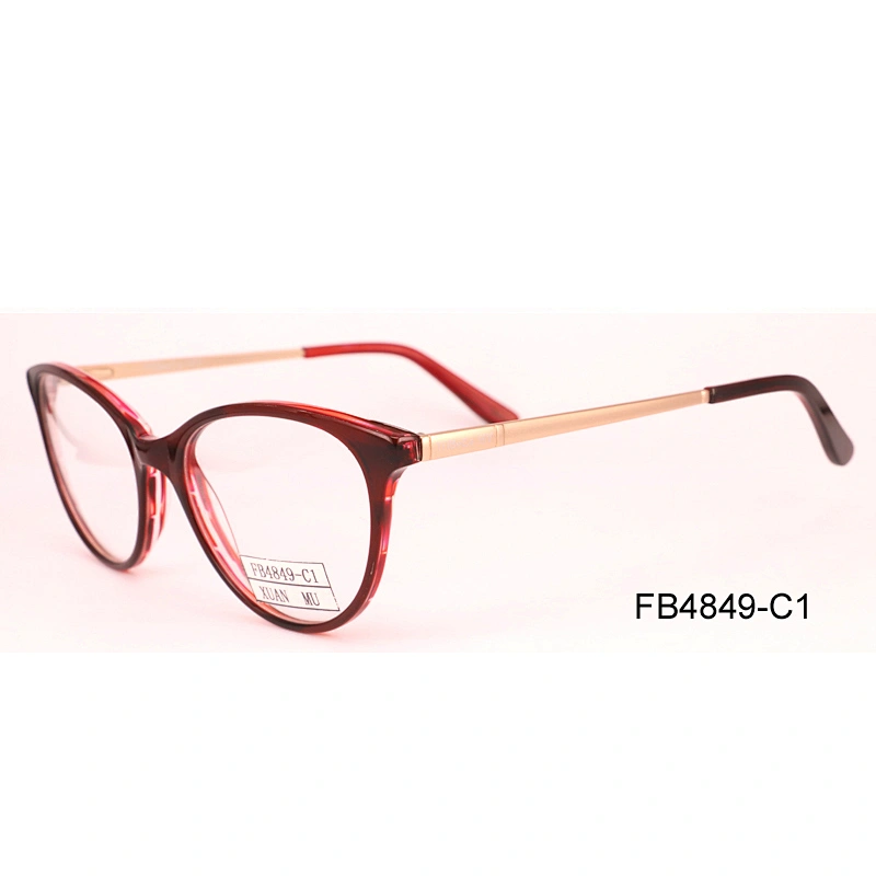 FB4849 hot fashion acetate optical frames wholesale spectacle frame eyewear frame