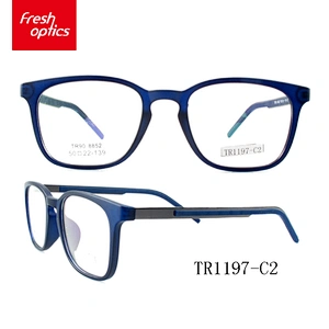 TR1197 Fashion Colorful TR90 Optical Eyewear With Width Temple