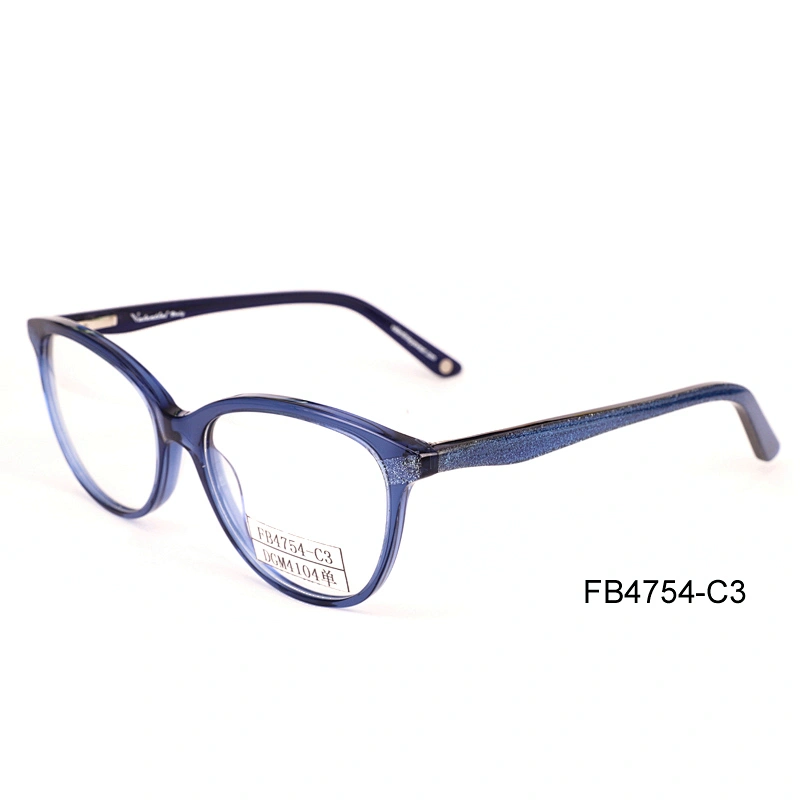 FB4754 Newest stocks optical frame low price with low moq acetate frame