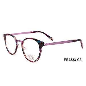 FB4833 Acetate eyeglass frames wholesale reading glasses custom logo eyeglass