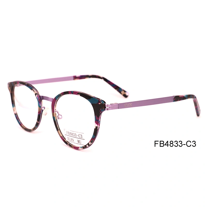 FB4833 Acetate eyeglass frames wholesale reading glasses custom logo eyeglass