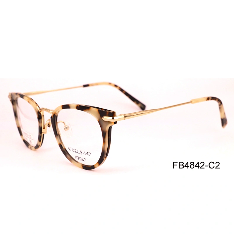 FB4842 Handmade acetate eyewear optical high quality ladies glasses