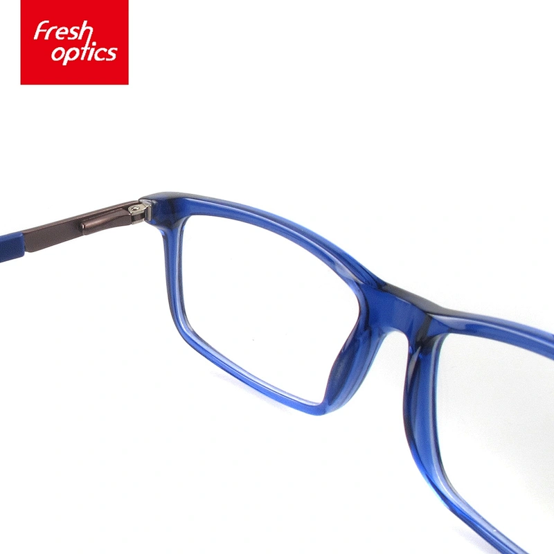 FB3882 Latest Acetate Eye Glasses Frame With High - Grade Temple